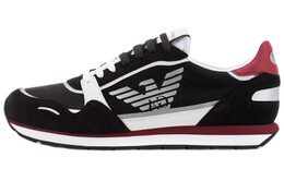 Кроссовки Emporio Armani x4x537xm678n495, черный/белый