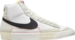 Кроссовки Nike Blazer '77 Pro Club 'Remastered - Light Bone Black', белый dq7673 100 | white