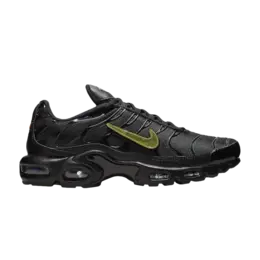 Кроссовки Nike Air Max Plus 'Removable Swoosh - Black Gold', черный cj9696 001 | black