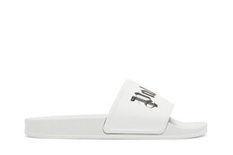 Кроссовки Palm Angels Pool Slider 'White Black', белый pmic001c99pla001 0110 | white