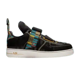 Кроссовки Nike Air Force 1 Utility 'Black History Month', черный bv7783 001 | black