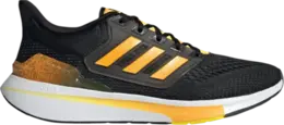 Кроссовки Adidas EQ21 Run 'Black Semi Solar Gold', черный gz4082 | black