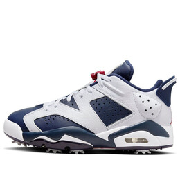 Nike Кроссовки Air Jordan 6 Low Golf 'Olympic', черный dv1376-101 | black/white