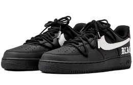 Мужские кроссовки для скейтбординга Nike Air Force 1, Black cw2288-001(team55-哑光黑银贰) | black