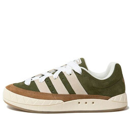 Кроссовки сделаны человеком x adimatic Adidas, зеленый hp9914 | green/brown
