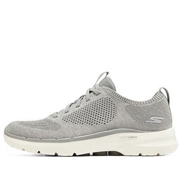 Кроссовки go walk 6 shoes 'grey cream white' Skechers, серый 894139-gmlt | grey/cream white
