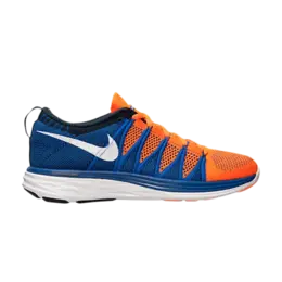 Кроссовки Nike Flyknit Lunar2, синий 620465 801 | blue
