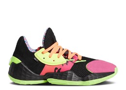 Кроссовки Adidas Harden Vol. 4, черный/мультиколор fw3660 | black