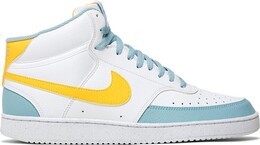 Nike Кроссовки Court Vision Mid Next Nature 'White Ocean Bliss', белый fj3998 100 | white