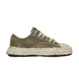 Кроссовки Maison Mihara Yasuhiro Peterson 23 OG Sole Washed Denim Low Green, зеленый a13fw714 grn | green