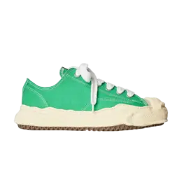 Кроссовки Maison Mihara Yasuhiro Hank Vintage Sole Canvas Low Green, зеленый a09fw734 grn | green