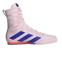 Кроссовки Adidas Box Hog 4 Almost Pink Lucid Blue, розовый ih2733 | almost pink lucid blue