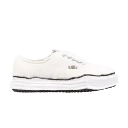 Кроссовки Maison Mihara Yasuhiro Baker OG Sole Sagara Embroidery Low White, белый a08fw725 wht | white