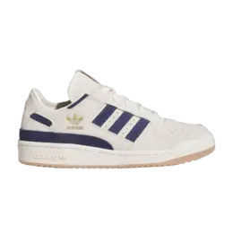 Кроссовки Adidas Forum Low CL Cream White Dark Blue, кремовый if9681 | cream white dark blue
