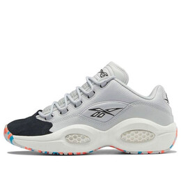Кроссовки question low 'rec center' Reebok, серый hr1052 | pure grey 2/chalk/core black