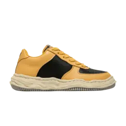 Кроссовки Maison Mihara Yasuhiro Wayne OG Sole Vintage Leather Low Yellow Black, желтый a09fw730 yel | yellow black