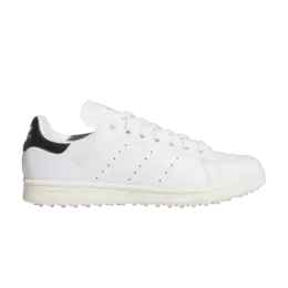 Кроссовки Adidas Stan Smith Spikeless Golf White Black, белый jh6154 | white black