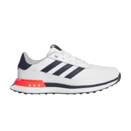 Кроссовки Adidas S2G Spikeless 24 Golf White Navy Lucid Red, белый ih8523 | white navy lucid red