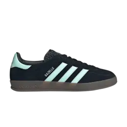 Кроссовки Adidas Gazelle Indoor Clear Mint Pack, черный jr7112 | clear mint pack