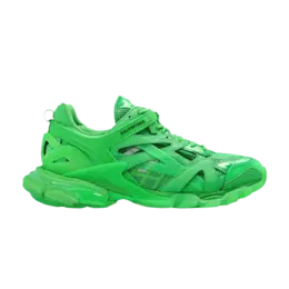 Кроссовки Balenciaga Track.2 Sneaker Clear Sole - Green, зеленый 668823 w3ct1 3510 | clear sole - green