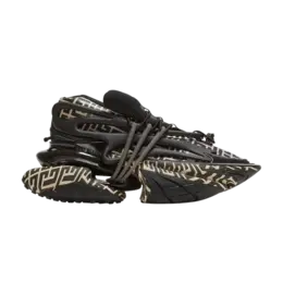 Кроссовки Balmain Unicorn Low Ivory Black Monogram, коричневый ym0vj309kpnr gfe | ivory black monogram