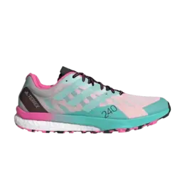 Кроссовки Adidas Terrex Speed Ultra Clear Mint Screaming Pink, бирюзовый fw2806 | clear mint screaming pink