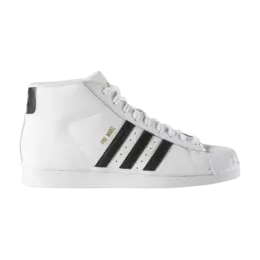 Кроссовки Adidas Pro Model White Core Black, белый s85956 | white core black