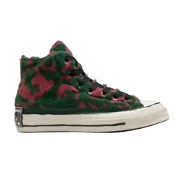 Кроссовки Converse Chuck 70 High Luxe Plush, зеленый a09503c | luxe plush