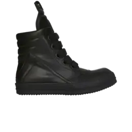 Кроссовки Rick Owens Lido Jumbo Laced Geobasket High Black, черный rr01d3898 lcow2 9999 | black