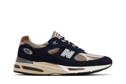 Кроссовки New Balance 991v2 Made in England After Midnight Sepia Tint, синий u991db2 | after midnight sepia tint