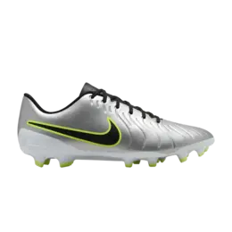Кроссовки Nike Tiempo Legend 10 Club MG Mad Voltage Pack, серебряный dv4344 001 | mad voltage pack