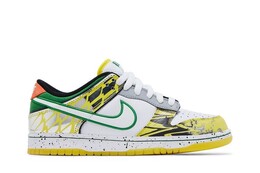 Кроссовки Nike Dunk Low What the Duck - University of Oregon AwayPE, разноцветный hv1454 100 | what the duck - university of oregon awaype