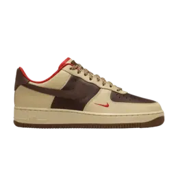 Кроссовки Nike Air Force 1 07Light British Tan Cacao Wow, коричневый hq3447 222 | 07light british tan cacao wow
