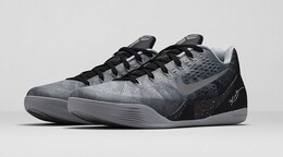 Кроссовки Nike Kobe 9 EM Premium Metallic Silver, серебряный 652908 001 | metallic silver