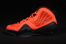 Кроссовки Nike Air Penny 5 Total Crimson, красный 537331 800 | total crimson