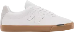 Кроссовки New Balance Numeric 22 'White Gum', белый nm22rps | white