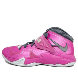 Кроссовки Nike LeBron Zoom Soldier 7 'Kay Yow', розовый 599264-600 | pink fire/grey silver-white