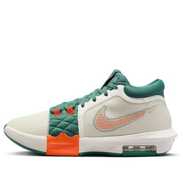 Кроссовки Nike LeBron Witness 8 EP 'Sail Green', цвет sail/green/orange fb2237-101 | sail/green/orange