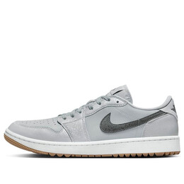 Nike Кроссовки Air Jordan 1 Low Golf 'Wolf Grey Gum', серый dd9315-006 | wolf grey/iron grey/white/gum medium brown