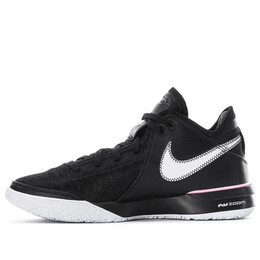 Кроссовки Nike Zoom LeBron NXXT Gen 'Black Soft Pink', черный dr8784-003 | black/white/medium soft pink