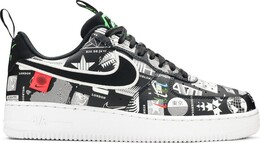 Кроссовки Nike Air Force 1 '07 LX 'Worldwide Pack - Black', черный cz5927 001 | black