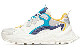 Горячие массивные кроссовки мужские низкие белые/серые/синие Anta 912028881-2