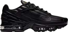 Кроссовки Nike Air Max Plus 3 Leather 'Triple Black', черный ck6716 001 | black