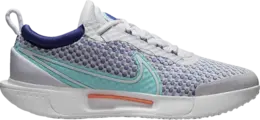 Кроссовки Nike NikeCourt Zoom Pro 'White Dynamic Turquoise', белый dh0618 141 | white