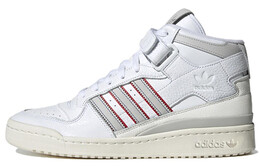 Кроссовки Adidas Forum Mid White Grey Red h03434