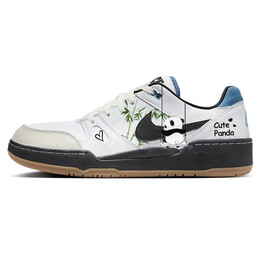 Кроссовки Nike Full Force Skateboarding Shoes Men Low-top University Blue/Black/White, синий hj7262-100(team56-悠闲小熊猫) | university blue/black/white