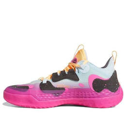 Кроссовки harden vol. 5 futurenatural 'relentless' Adidas, синий fz1083 | sky tint/cloud white/screaming pink