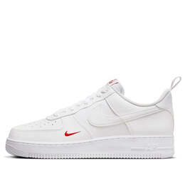 Кроссовки air force 1 '07 'white university red' Nike, белый fz7187-100 | white/university red
