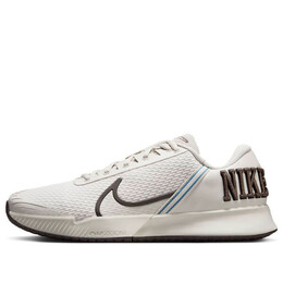 Кроссовки court air zoom vapor pro 2 heritage 'light orewood brown' Nike, коричневый fz8544-100 | light orewood brown/baroque brown/aegean storm