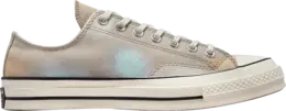 Кроссовки Converse Chuck 70 Low Spray Paint - Beach Stone, серый a05026c | grey